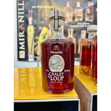 Blended Whisky Triple Malt 10 ans LE CHALET DU LOUP 70 cl